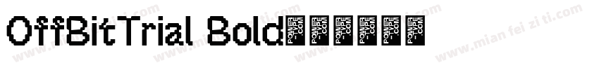 OffBitTrial Bold字体转换